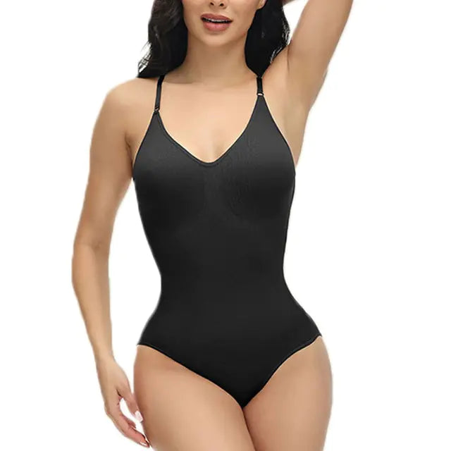 Ribbed Bodysuit Shaper